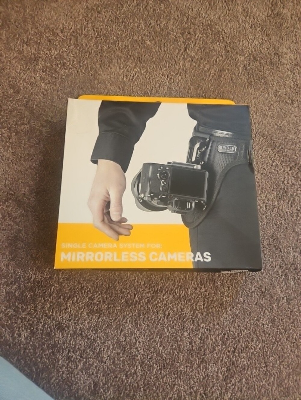 SpiderPro Single Mirrorless Camera System v2 Camera Holster Belt Open Box